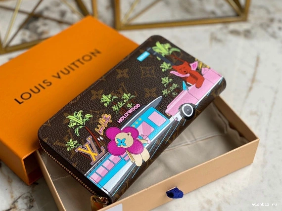 WIS VUITTON WALLET LOUIS ZIPPY 0321